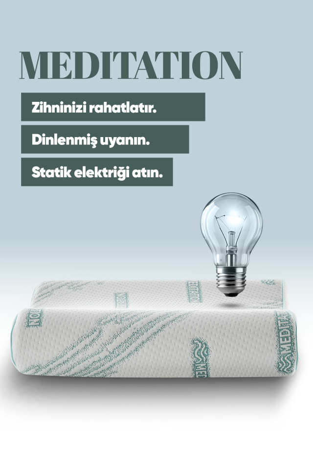 Pillow Market Ortopedik Visko Yastık - Anti Stres ve Servikal Boyun Destekli Yastık