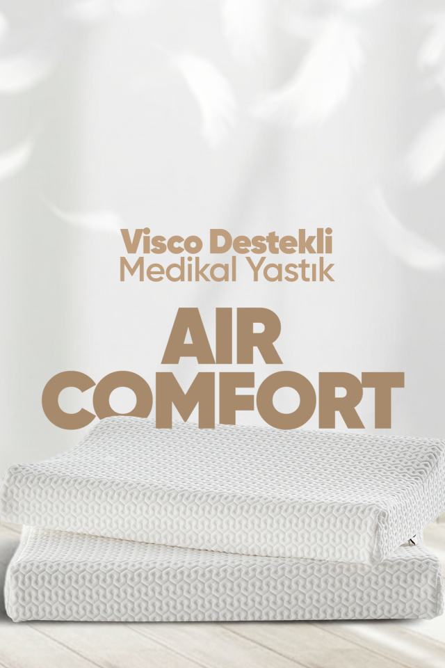 Pillow Market Ortopedik Visko Yastık - Boyun Fıtığı ve Boyun Destekli Yastık