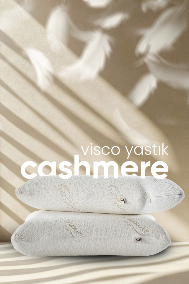Pillow Market Ortopedik Kaşmir Visko Yastık - Kırışıklık Önleyici