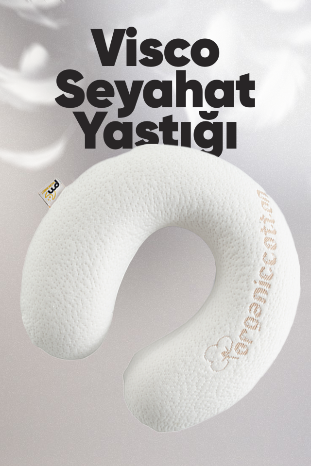 Ortopedik Boyunluk Visko Seyahat Boyun Yastığı Yolculuk Yastığı Ortopedik Seyahat Yastığı Boyunluk