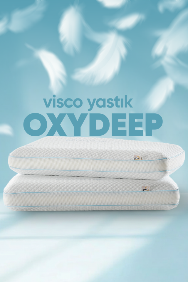 Pillow Market OxyDeep Oksijen Teknolojili Ortopedik Visco Yastık - Yorgunluk Önleyici
