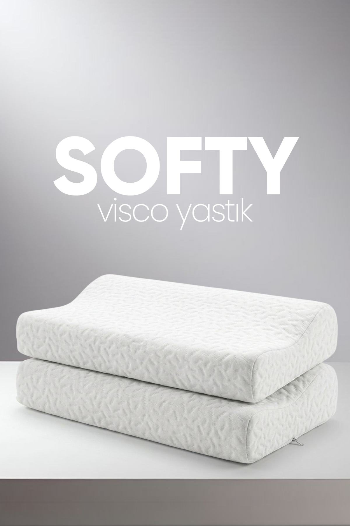 Pillow Market Softy Ortopedik Visko Boyun Destekli Yastık